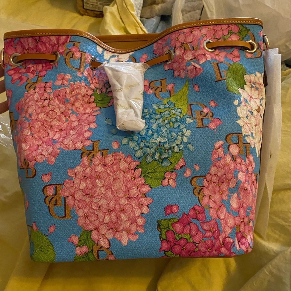 Floral dooney and bourke tote